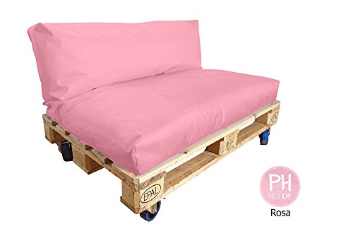 Patchhome – Set di imbottitura e cuscini per pallet, vari Colori e dimensioni