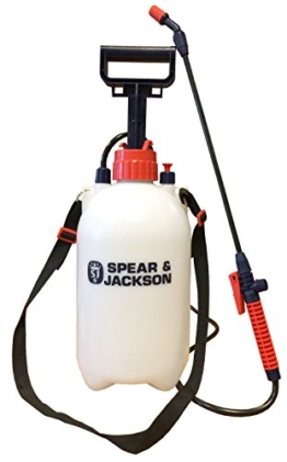 Spear & Jackson 5LPAPS Spruzzatore a pressione con pompa, 43 x 18 x 42 cm, Bianco - 1
