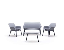 bica Luxor Lounge Set Grigio/Antracite Giardino - 1