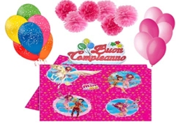 DECORATA PARTY Set Addobbi e decorazioni compleanno fai da te personaggi assortiti (Mia and Me) - 1