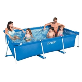 Intex 28270 Piscina Rettangolare, senza Pompa Filtro, 220 x 150 x 60 cm - 1