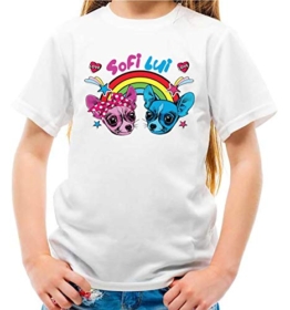 Nuova Maglietta Youtuber Lui e Sofi Slime Lab Bambina e Bambino (15-16 Anni/XS) - 1