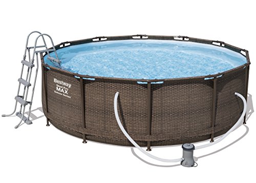Bestway 56709 piscina fuori terra Piscina con bordi Piscina rotonda 9150 L Marrone