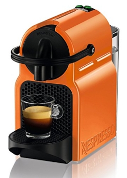 Nespresso Inissia Macchina per caffé espresso, a capsule, 1260 W, 0.7 L, Arancio (Summer Sun) - 1