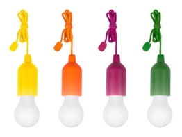 tempo di saldi 4 X Lampadina Led Portatile Colorata Senza Corrente Per Casa Campeggio Giardino - 1