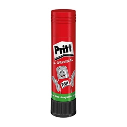 Pritt Colla Stick 11g, colla per bambini sicura e affidabile, colla Pritt per lavoretti e fai da te, con una tenuta forte per uso scuola e ufficio, 1 stick x 11g - 1