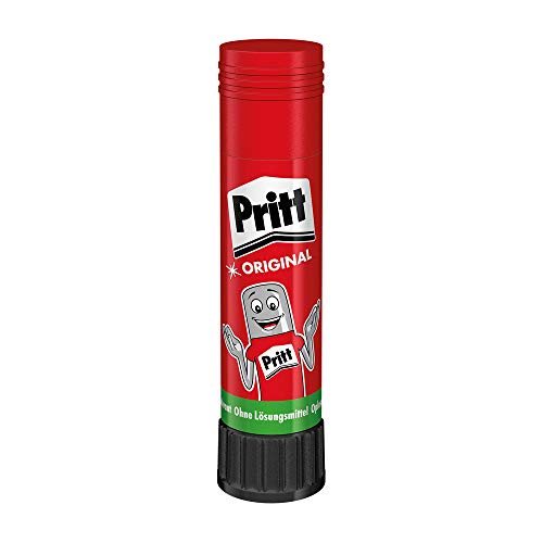 Pritt Colla Stick 11g, colla per bambini sicura e affidabile, colla Pritt per lavoretti e fai da te, con una tenuta forte per uso scuola e ufficio, 1 stick x 11g