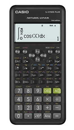 Casio Fx-570Es Plus 2 - Calcolatrice Scientifica con 417 Funzioni e Display Naturale - 1