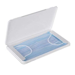 FVE Contenitore per mascherine Antipolvere e Cosmetici,per la prevenzione dell'inquinamento Bianco Non compresi Maschera (1 PCS) - 1