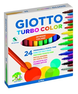 Giotto, 24 Pennarelli Giotto Turbo - 1