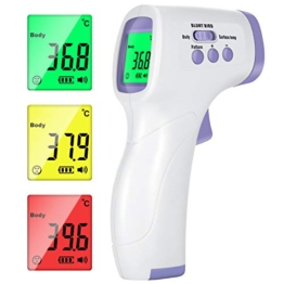 KARAEASY 4 In 1 Termometro Infrarossi Termometro Digitale Allarme Temperatura Elevata Multifunzione - 1