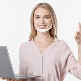 10 Pz, Visiera Bocca, Trasparente Visiera Protettiva Anti Saliva Protezione per Il Viso Anti-Sputo Anti Olio Splash Bocca Copertura Anti Saliva Sicurezza Protezione Visiera Che Copre Parti sensibili - 1