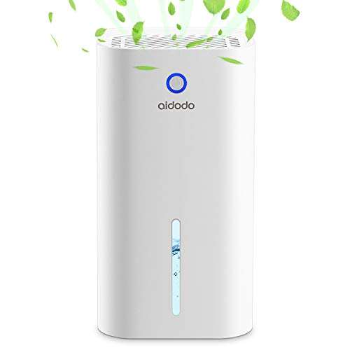 Aidodo Dehumidificatore per Casa Deumidificatori D’Aria Mini Portatile 850ml, Auto-off, Assorbire l’acqua 300ml/24h, Contro la Muffa e L’umidità per Ambienti,Casa, Armadio o Garage