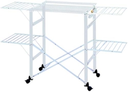 Foppapedretti Gulliver Stendibiancheria Pieghevole, Bianco - 1