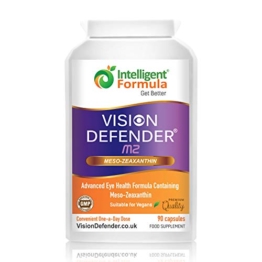 Integratore occhio vegano meso-zeaxanthin: VISION DEFENDER MZ - Proteggi e migliora la salute oculare e la cura degli occhi, ad alta resistenza antiossidante Carotenoide Meso-Zeaxantina per gli occhi - 1