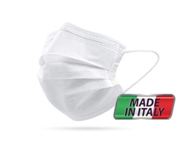 Mascherina chirurgica certificata, non sterile di tipo I - 3 strati con elastici - conf. 50 pz - 1