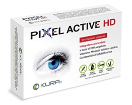 PIXEL ACTIVE HD, INTEGRATORE PER IL BENESSERE DELLA VISTA E MIGLIORAMENTO PERFORMANCE COGNITIVE (CONCENTRAZIONE, MEMORIA) (1) - 1