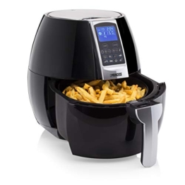 Princess Friggitrice ad Aria Calda XL 182020, 1500 W, 3.2 Litri, Plastica-BPA Free, Nero/Argento - 1