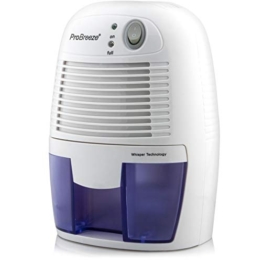 Pro Breeze Deumidificatore D'Aria Mini Compatto, Silenzioso e Portatile, 500ml, per Muffa e Umidità, ideale per Casa, Cucina, Camera da letto, Camper, Ufficio, Garage, Bagno e Cantina - 1