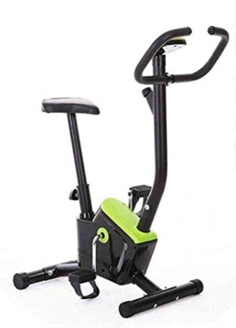 QTJ Pieghevole Elettromagnetico Cyclette, Attrezzature Fitness al Coperto, Formatore Verticale Fissa E Formatore Pieghevole per Casa Esercizio E L'esercizio Aerobico,Green - 1