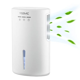 YISSVIC Deumidificatore Ambiente Casa, 2000ml, Scongelare, Mini Deumidificatori, Silenzioso e Portatile, per Muffa e Umidità, Ideale per Cucina, Camera da letto, Ufficio, Armadio e Bagno - 1