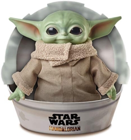 Disney-Star Wars Child The Mandalorian Peluche Giocattolo per Bambini 3+ Anni, da 28 cm, GWD85 - 1