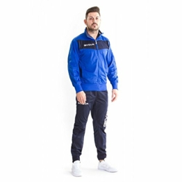 givova TR018, Tuta Unisex – Adulto, Azzurro/Blu, S - 1