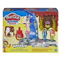 Hasbro - Play-Doh Gelato Drizzy, Playset con Pasta da Modellare Kitchen Creations, E6688 - 1