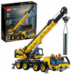 LEGO Technic Gru Mobile Giocattolo, Set da Costruzione di Veicoli per l’Edilizia, 42108 - 1