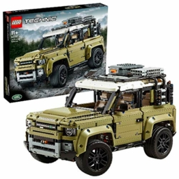 LEGO Technic Land Rover Defender, Fuoristrada 4x4, Modello Esclusivo da Collezione, Set di Costruzioni Avanzato, 42110 - 1