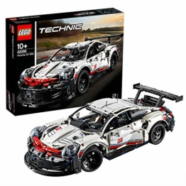 LEGO Technic Porsche 911 RSR, Auto da Corsa, Set di Costruzioni Avanzato, Modello da Collezione per Ragazzi e Veri Appassionati di Automobili e Motori, 42096 - 1