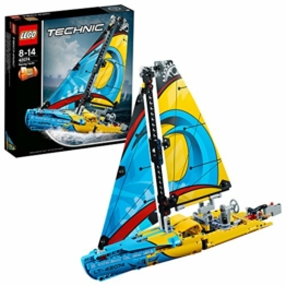 LEGO- Technic Yacht da Gara, Multicolore, 42074 - 1