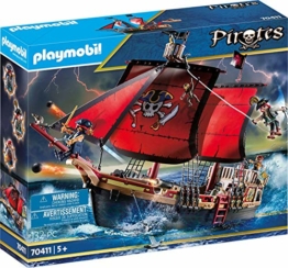 Playmobil Pirates 70411 - Galeone dei Pirati, dai 5 anni - 1