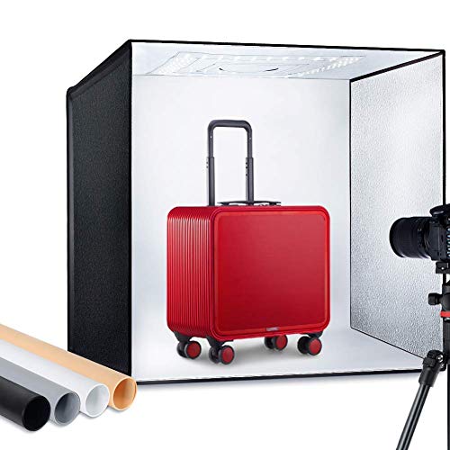 24 Luminosità regolabile 60cm Gancio Pieghevole Portatile Professionale Supporto da tavolo Fotografia Kit illuminazione… Foto e Video 24 Luminosità regolabile 60cm Gancio Pieghevole Portatile Professionale Supporto da tavolo Fotografia Kit illuminazione… Foto e Video