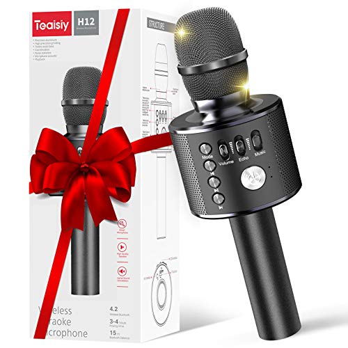 【2021 Aggiornamento】Microfono Karaoke Bluetooth Bambini Adulti, 4 in 1 Microfono Wireless portatile Altoparlante Home… Strumenti e accessori musicali 【2021 Aggiornamento】Microfono Karaoke Bluetooth Bambini Adulti, 4 in 1 Microfono Wireless portatile Altoparlante Home… Strumenti e accessori musicali