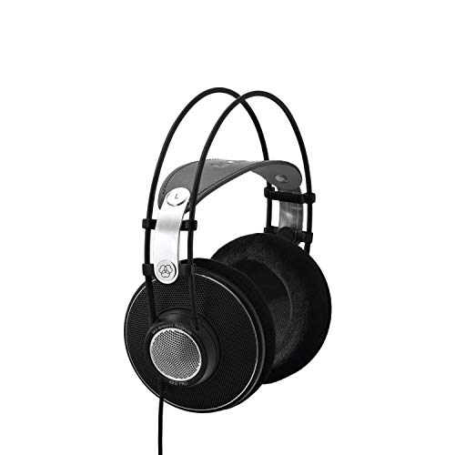 AKG K612 Pro Open Back Sovraurale Padiglione Auricolare Cuffia, Nero Strumenti e accessori musicali AKG K612 Pro Open Back Sovraurale Padiglione Auricolare Cuffia, Nero Strumenti e accessori musicali