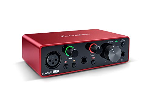 Focusrite MOSC0024 Scarlett Solo 3rd Gen – Interfaccia audio USB da 2 ingressi e 2 uscite, Chitarra/Basso Strumenti e accessori musicali Focusrite MOSC0024 Scarlett Solo 3rd Gen – Interfaccia audio USB da 2 ingressi e 2 uscite, Chitarra/Basso Strumenti e accessori musicali