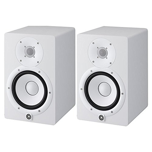 HS8 W – coppia monitor near field biamplificati con sistema bass reflex a 2 vie, woofer da 8″, 120 watt (colore bianco)