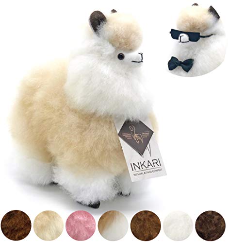 Inkari Alpaca Gift Toy, Super Sweet And Fluffy, Made of Real Alpaca And Llama Wool, Fair And Sustainable… Altro Inkari-Alpaca-Gift-Toy-Super-Sweet-And-Fluffy-Made-of-Real-Alpaca-And-Llama-Wool-Fair-And-Sustainable-0