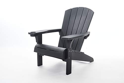 Keter 247060 Elegante Sedia a Sdraio Mountain con Finitura Effetto Legno, Grafite Casa e giardino Keter 247060 Elegante Sedia a Sdraio Mountain con Finitura Effetto Legno, Grafite Casa e giardino