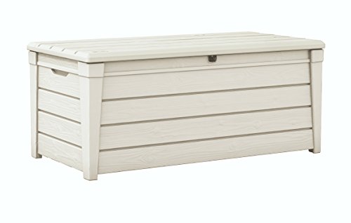 Keter Baule da esterno Pool box in Resina, Capacità 454 Litri, Bianco, 145 x 69.7 x 60.3 centimetri Casa e giardino Keter Baule da esterno Pool box in Resina, Capacità 454 Litri, Bianco, 145 x 69.7 x 60.3 centimetri Casa e giardino