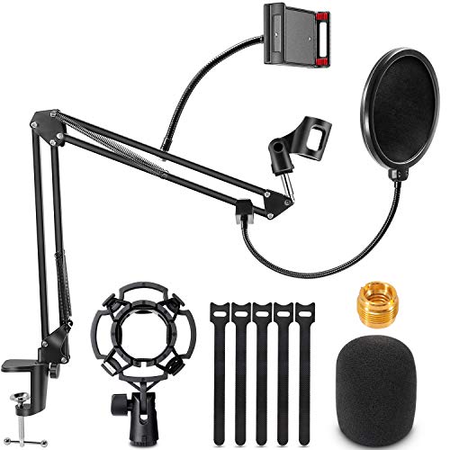 Renfox Supporto Microfono Regolabile Professionale Braccio per microfono Con Ragno e Adattatore per Studio Registrazione… Strumenti e accessori musicali Renfox Supporto Microfono Regolabile Professionale Braccio per microfono Con Ragno e Adattatore per Studio Registrazione… Strumenti e accessori musicali