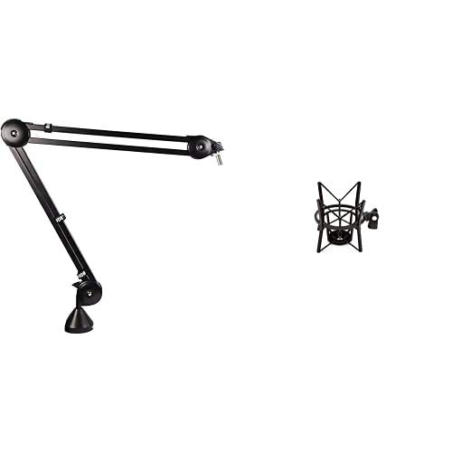 Rode Microphones PSA1 Braccio Portamicrofono da Studio Professionale, Nero & PSM1 supporto per dispositivi DVD e audio…