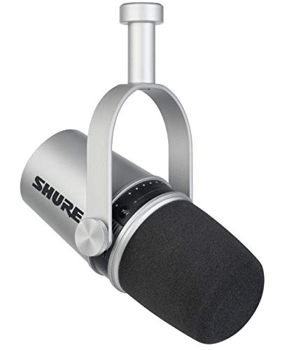 Shure Microfono Podcast USB MV7 per Podcasting, registrazione, Live Streaming & Gaming, uscita cuffie integrata… Strumenti e accessori musicali Shure Microfono Podcast USB MV7 per Podcasting, registrazione, Live Streaming & Gaming, uscita cuffie integrata… Strumenti e accessori musicali