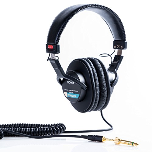 Sony MDR-7506 Cuffie Stereo, Dinamiche Professionali, Driver da 40 mm, Adattore 3.5mm / 6.3mm, Nero Strumenti e accessori musicali Sony MDR-7506 Cuffie Stereo, Dinamiche Professionali, Driver da 40 mm, Adattore 3.5mm / 6.3mm, Nero Strumenti e accessori musicali