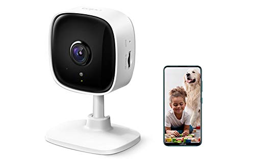 TP-Link-Telecamera-Wi-Fi-Interno-Videocamera-sorveglianza-1080P-Visione-Notturna-Audio-Bidirezionale-Notifiche-in-tempo-reale-del-sensore-di-movimentoTapo-C100-0