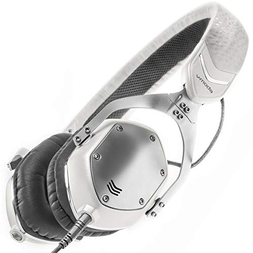 V-Moda XS Cuffie Sovraurali in Metallo con Isolamento dal Rumore – White Silver Strumenti e accessori musicali V-Moda XS Cuffie Sovraurali in Metallo con Isolamento dal Rumore – White Silver Strumenti e accessori musicali