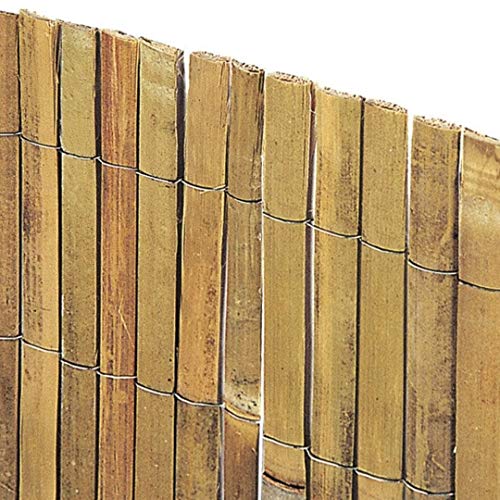 VERDELOOK Arella Beach in cannette di Bamboo 1.5×3 m, per recinzioni e Decorazioni