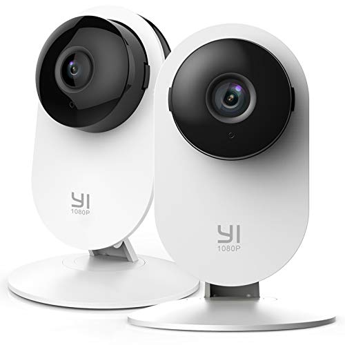 YI-Home-Camera-1080p-Kit-da-2-IP-Camera-WiFiTelecamera-Interno-di-Sorveglianza-con-Rilevamento-di-MovimentoNotifiche-PushAudio-BidirezionaleVisione-NotturnaSmart-Videocamera-per-telefonolaptop-0
