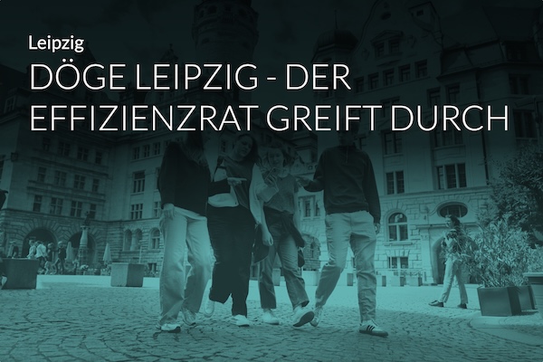 DÖGE Leipzig - Der Effizienzrat greift durch Coverbild